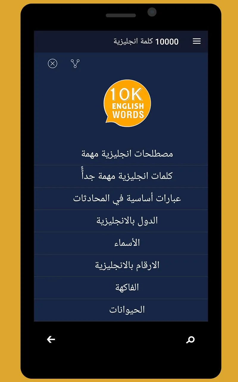 اكثر من 10000 كلمة انجليزية | Indus Appstore | Screenshot