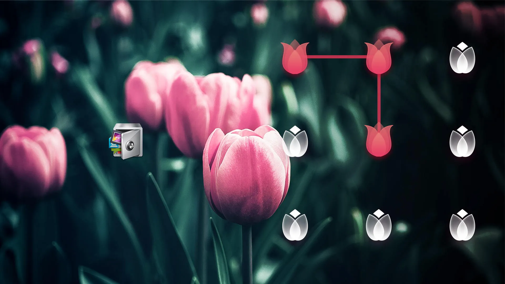 AppLock Theme Tulip | Indus Appstore | Screenshot