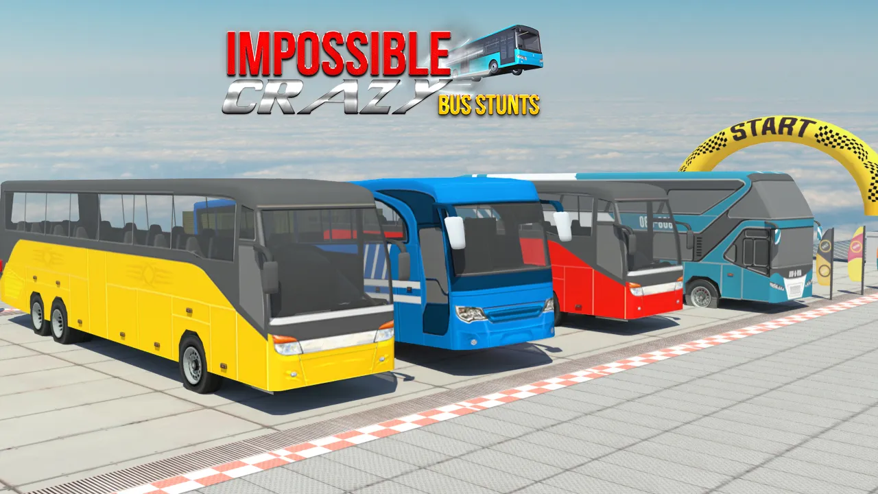 Impossible bus stunt driving : | Indus Appstore | Screenshot