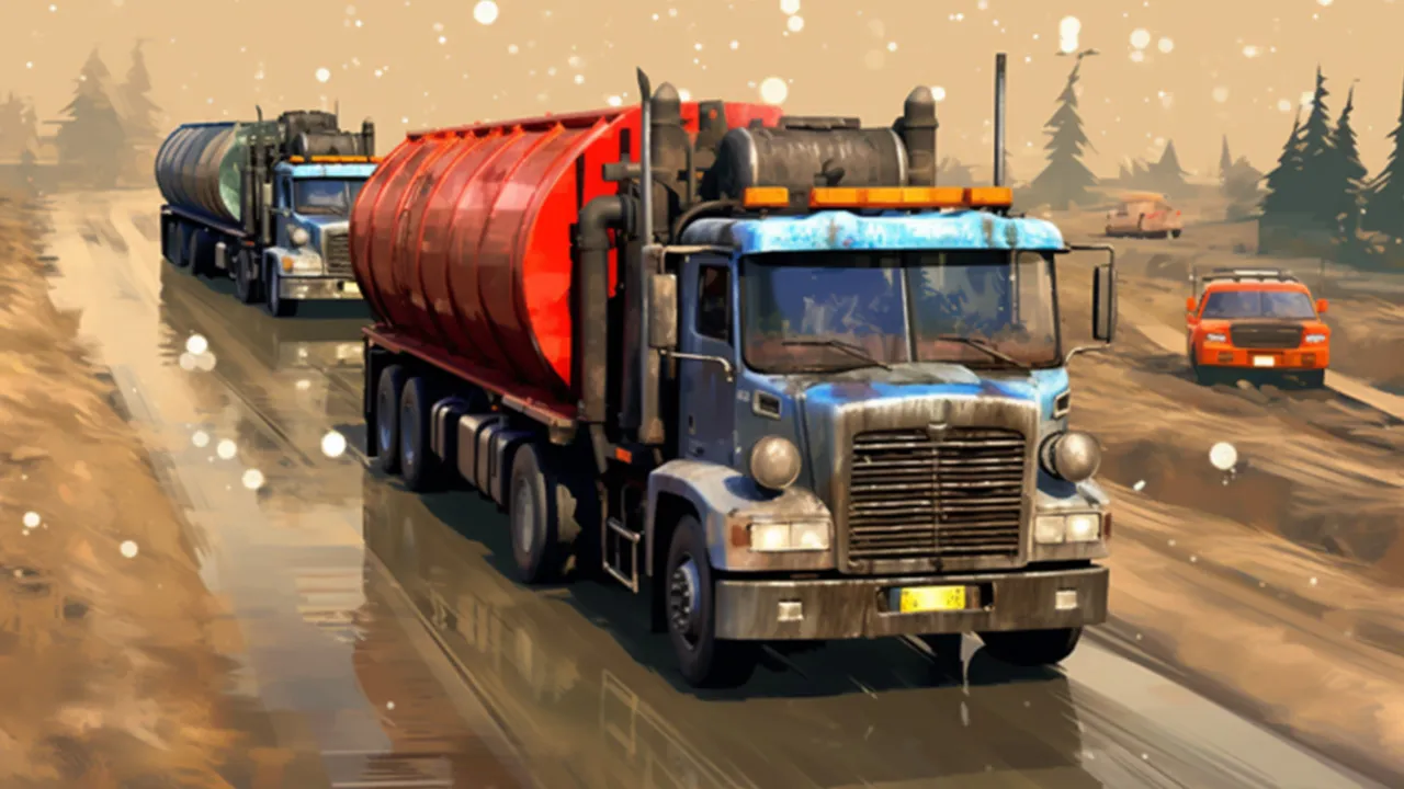 Oil Cargo Transport Truck Game | Indus Appstore | Screenshot