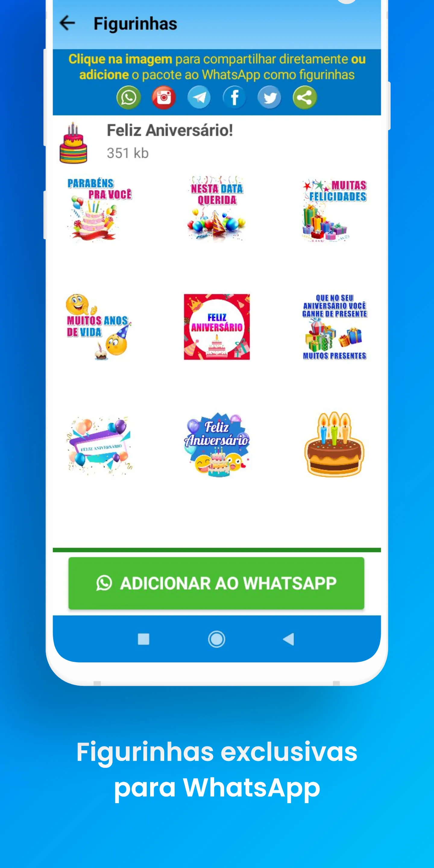 Cartão Mensagem de Aniversário | Indus Appstore | Screenshot