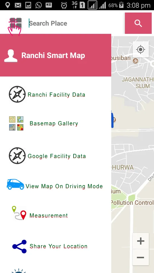 Ranchi City Guide Map | Indus Appstore | Screenshot