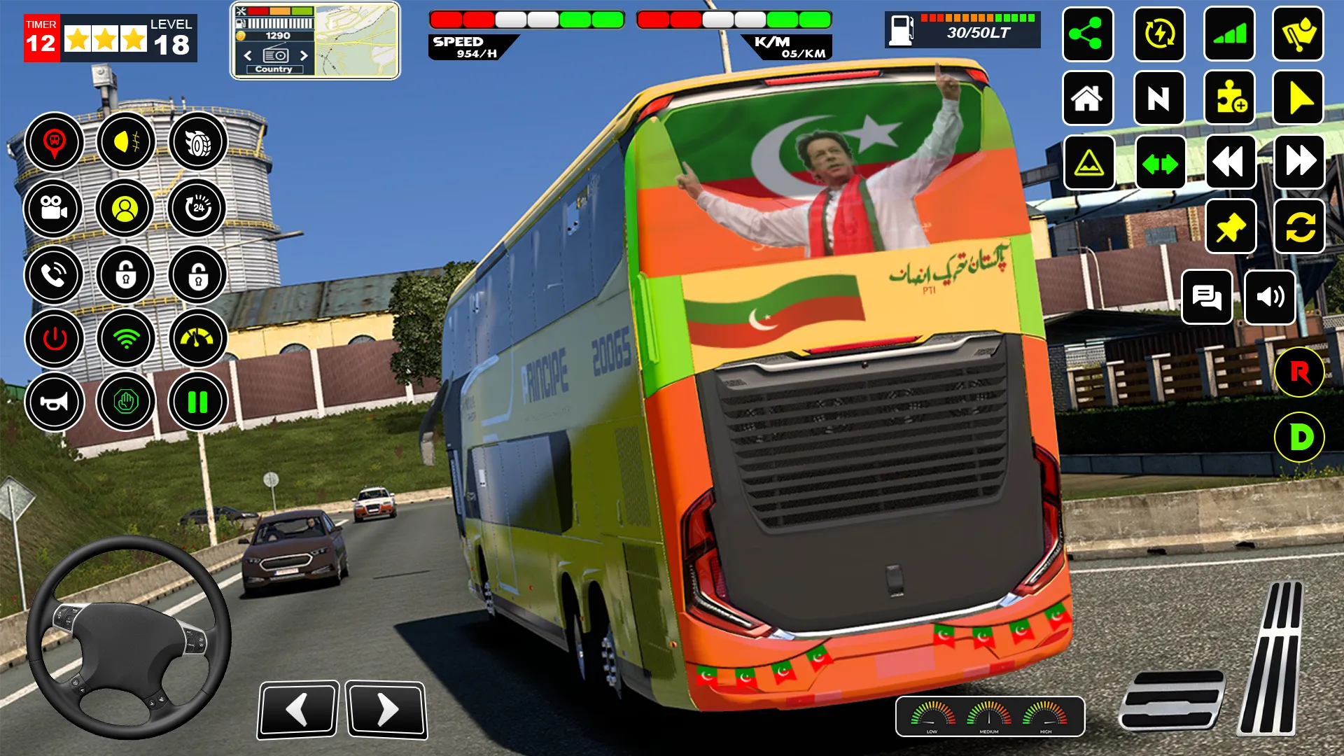 Imran Khan Election Bus Game | Indus Appstore | Screenshot