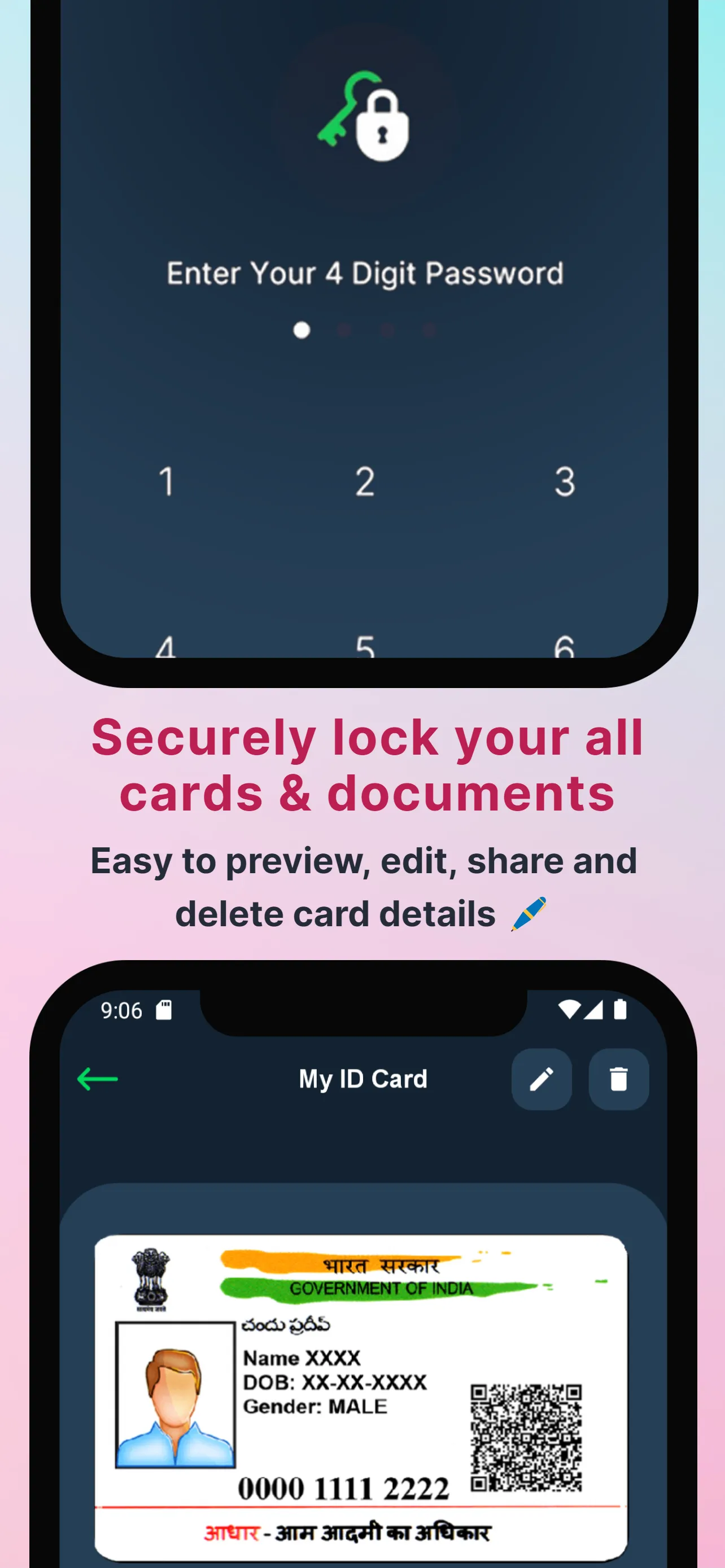 ID Card Saver - Pro Version | Indus Appstore | Screenshot