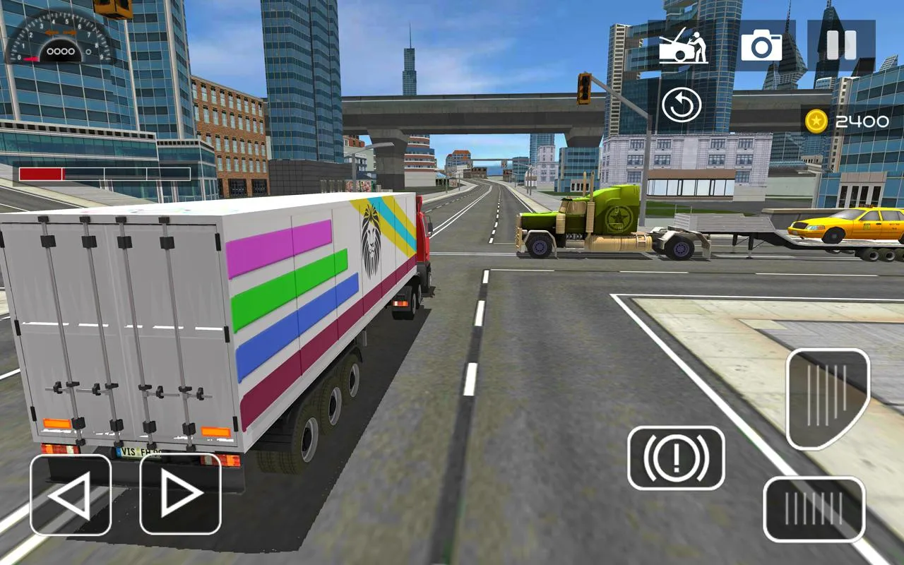 Euro Truck Driving Sim 2018 3D | Indus Appstore | Screenshot