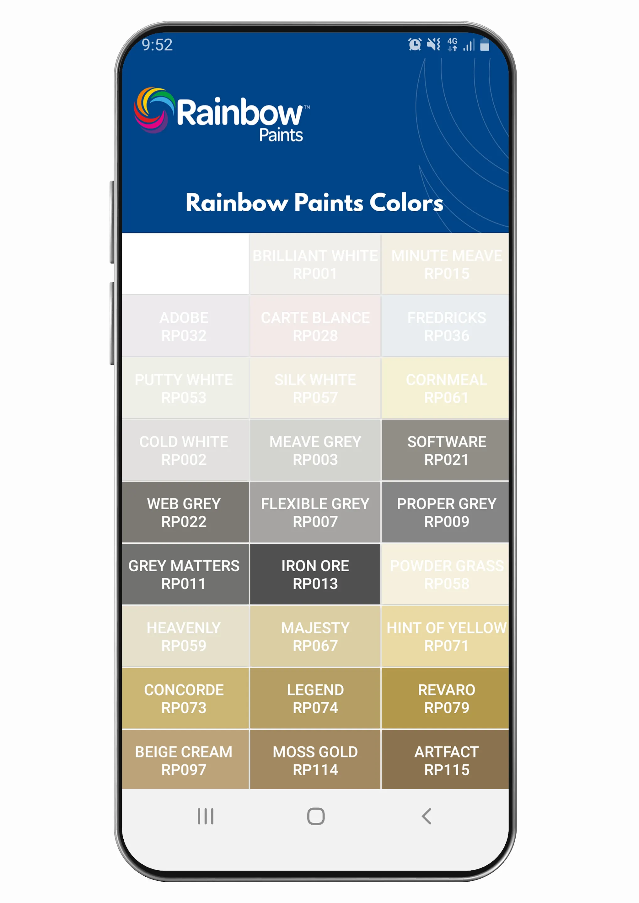 Rainbow Paints Visualizer | Indus Appstore | Screenshot