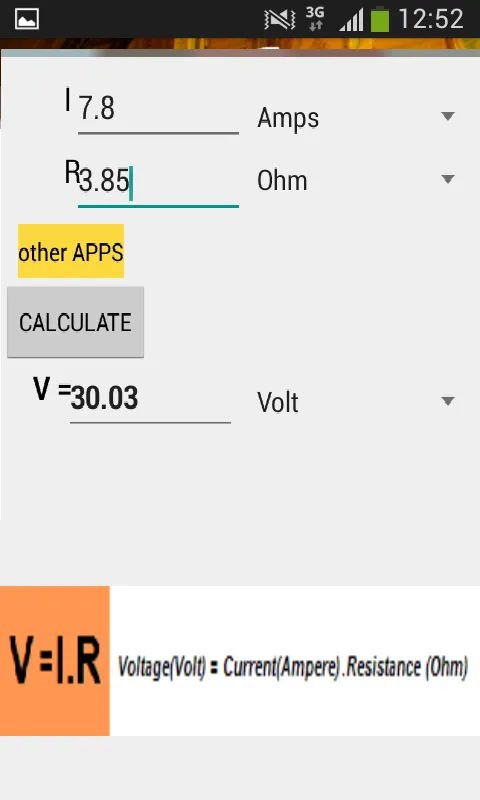 Ohm's Law | Indus Appstore | Screenshot