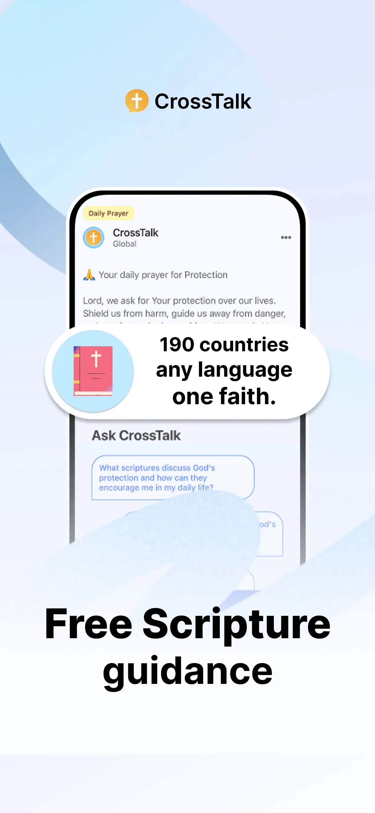 CrossTalk: Bible Chat + Prayer | Indus Appstore | Screenshot