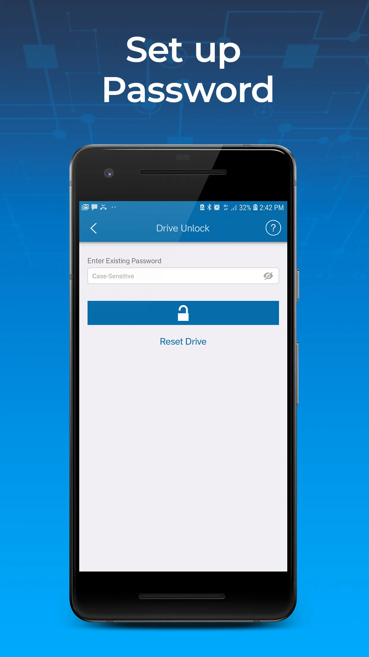 SecureData Lock User | Indus Appstore | Screenshot