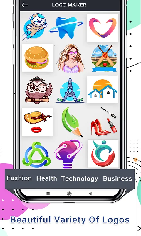 Logo Maker : Brand Logo Design | Indus Appstore | Screenshot