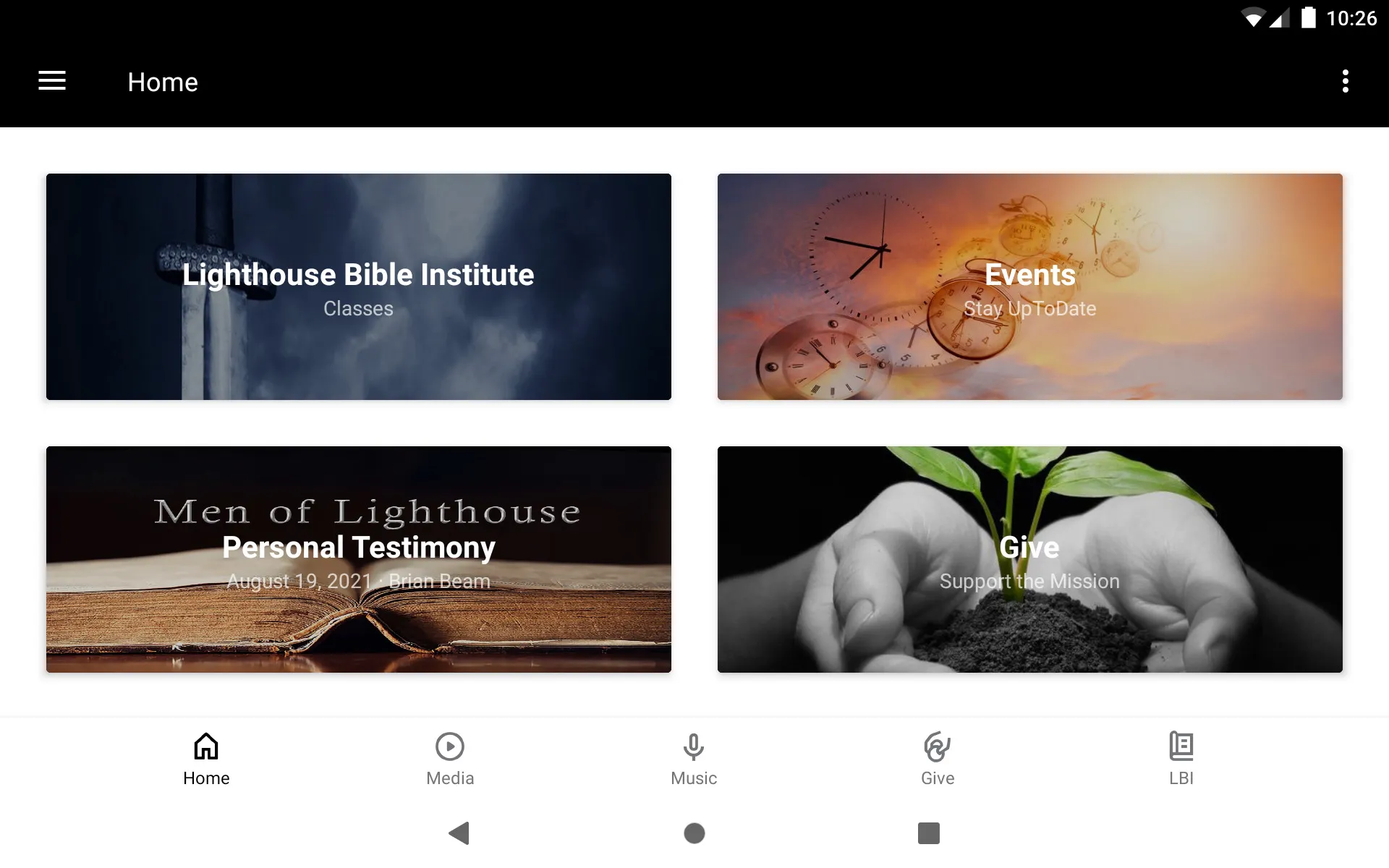 Lighthouse Baptist Church LP | Indus Appstore | Screenshot