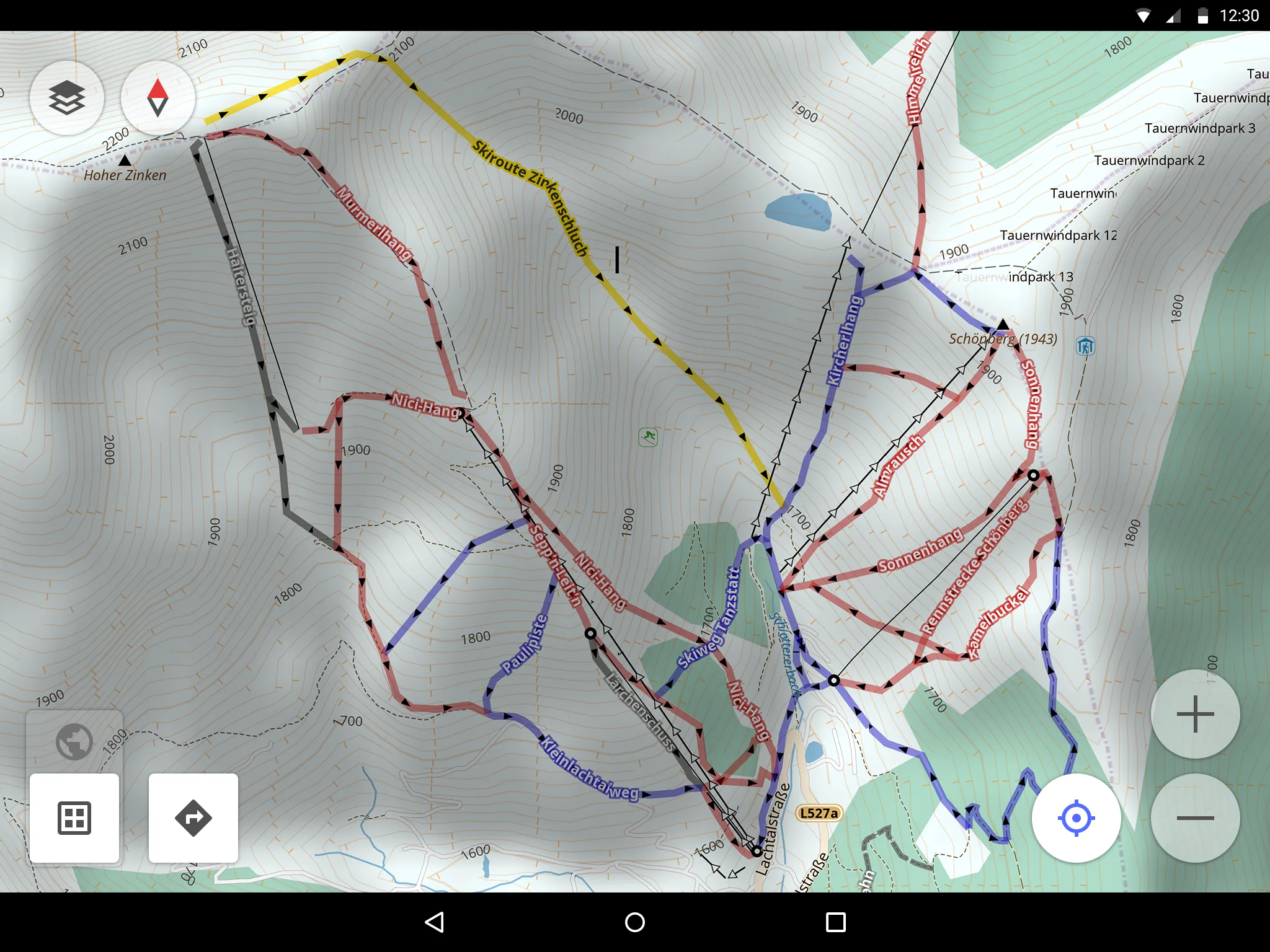 Ski Map Plugin — OsmAnd | Indus Appstore | Screenshot