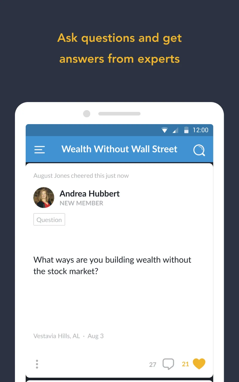 Wealth Without Wall Street | Indus Appstore | Screenshot