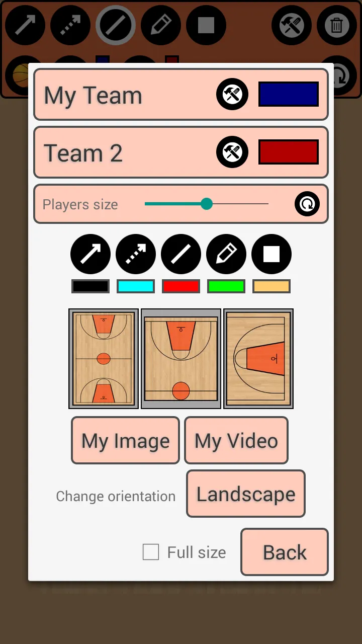 Basketball Tactic Board | Indus Appstore | Screenshot