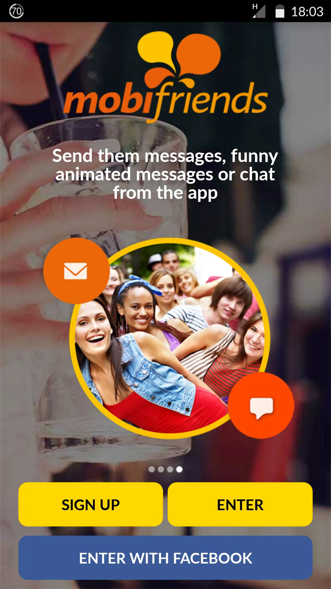 Mobifriends: Date, meet people | Indus Appstore | Screenshot