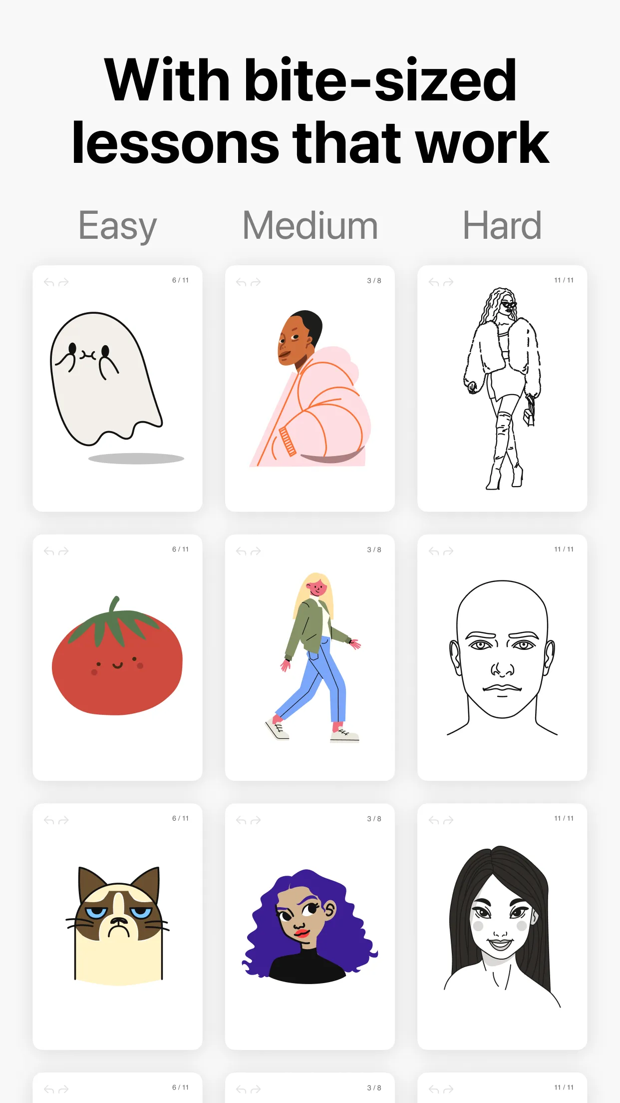 Learn how to draw - ArtWorkout | Indus Appstore | Screenshot