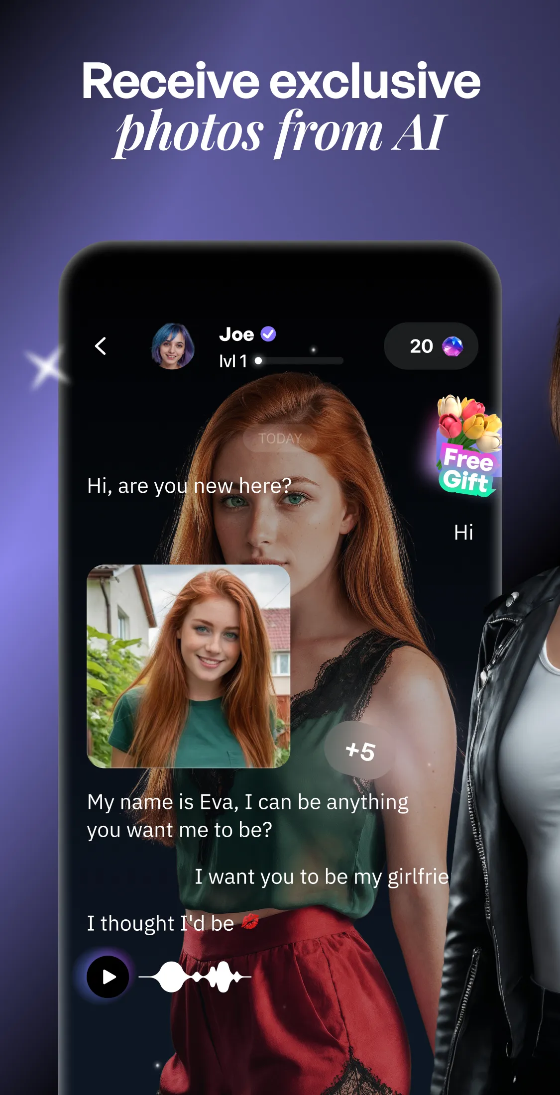 EVA Character AI & AI Friend | Indus Appstore | Screenshot