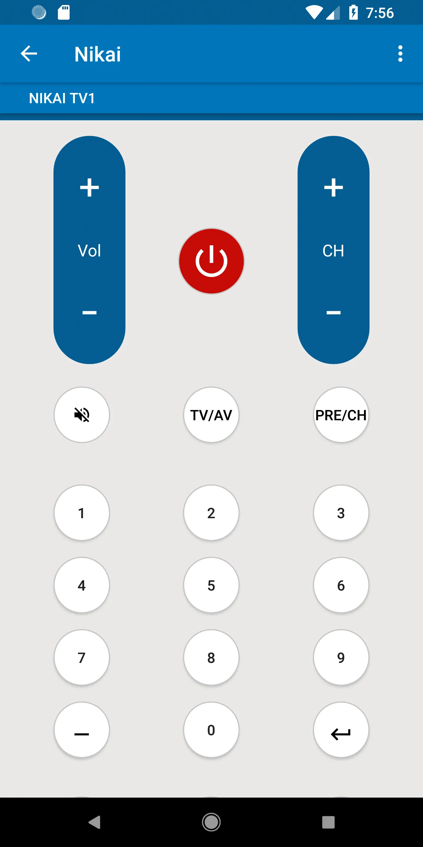 Nikai TV Remote | Indus Appstore | Screenshot