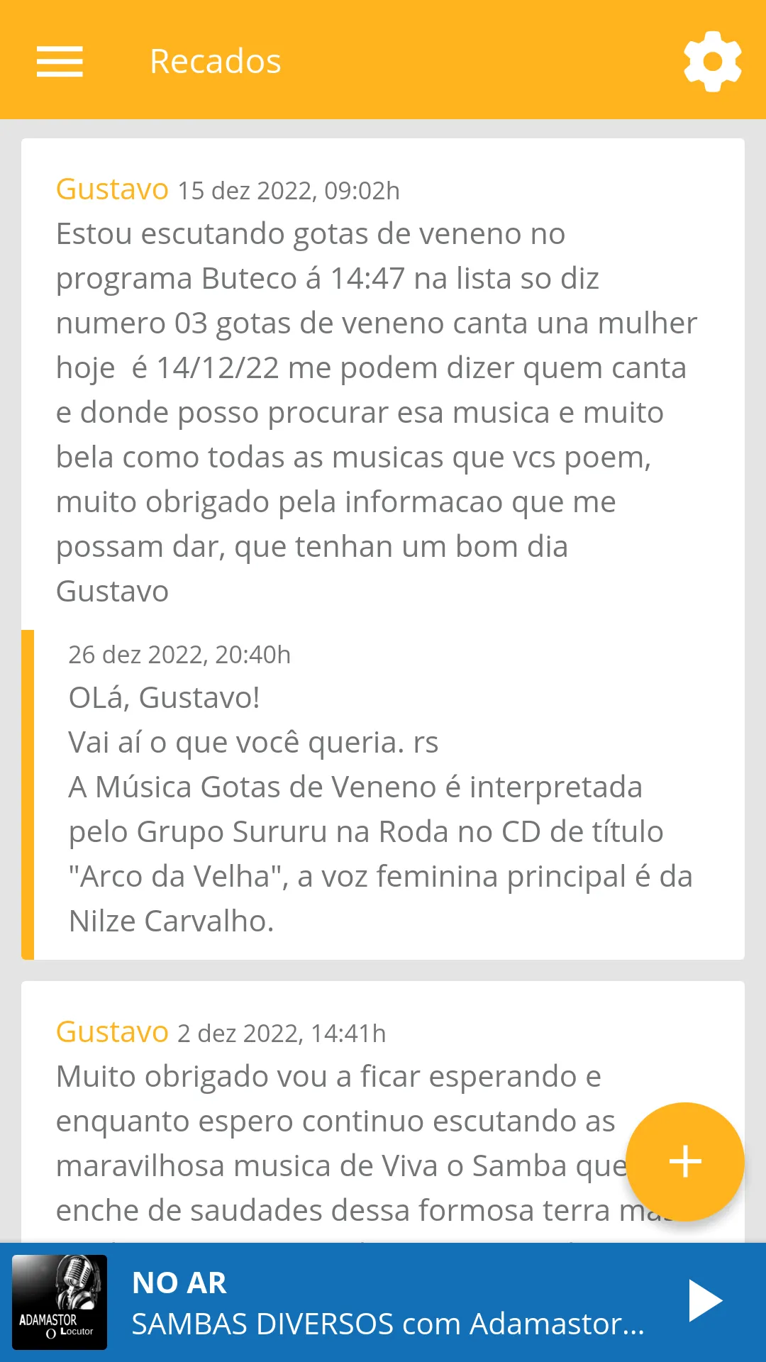 Rádio Viva o Samba | Indus Appstore | Screenshot