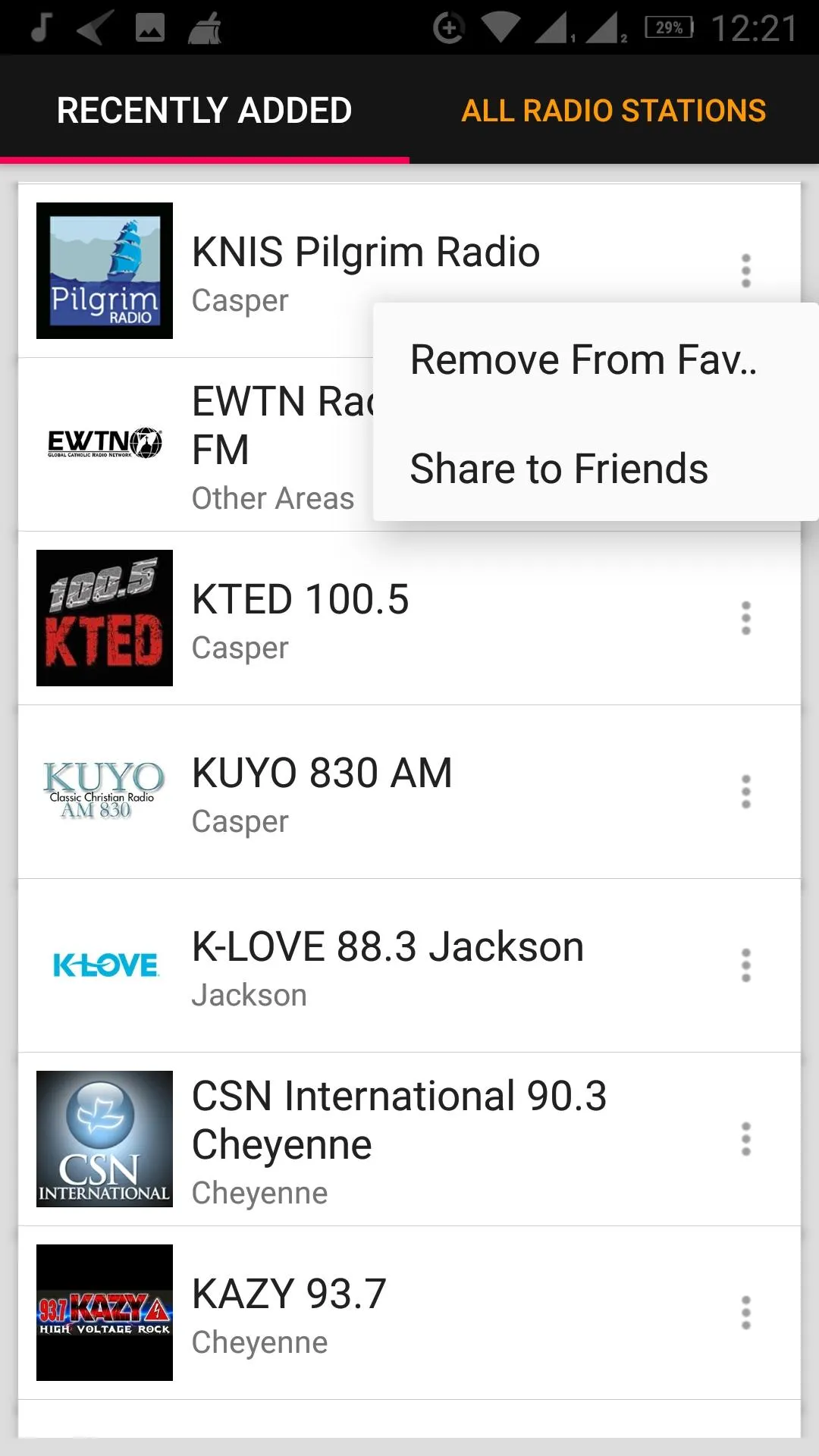 Wyoming Radio Stations - USA | Indus Appstore | Screenshot