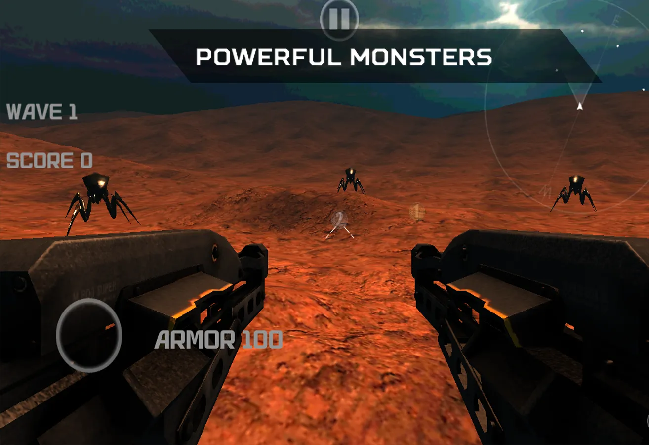 Mars War Alien Shooter | Indus Appstore | Screenshot