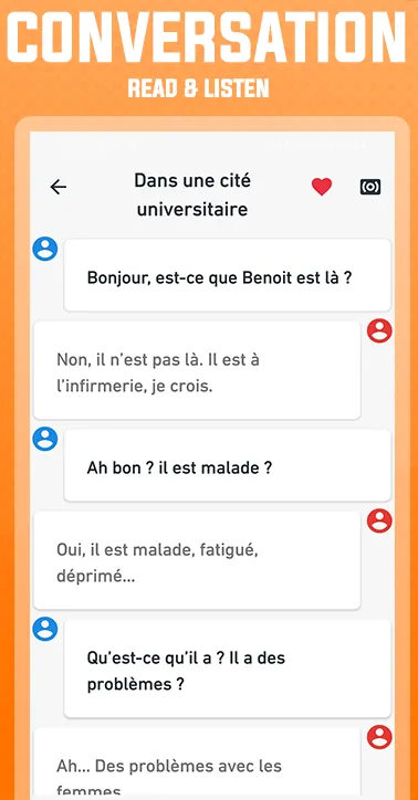 french dialogue audio offline | Indus Appstore | Screenshot