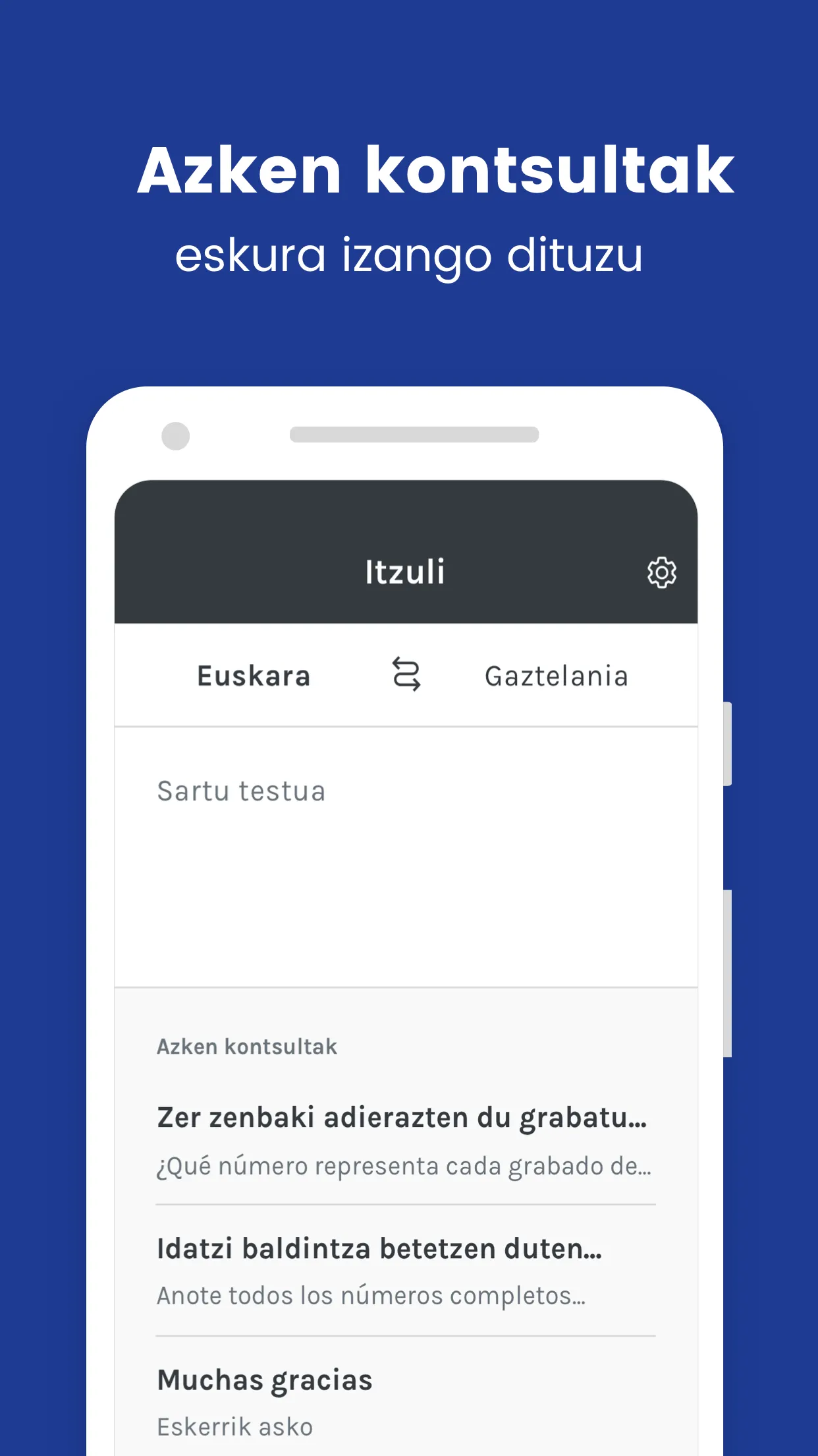 Itzuli | Indus Appstore | Screenshot