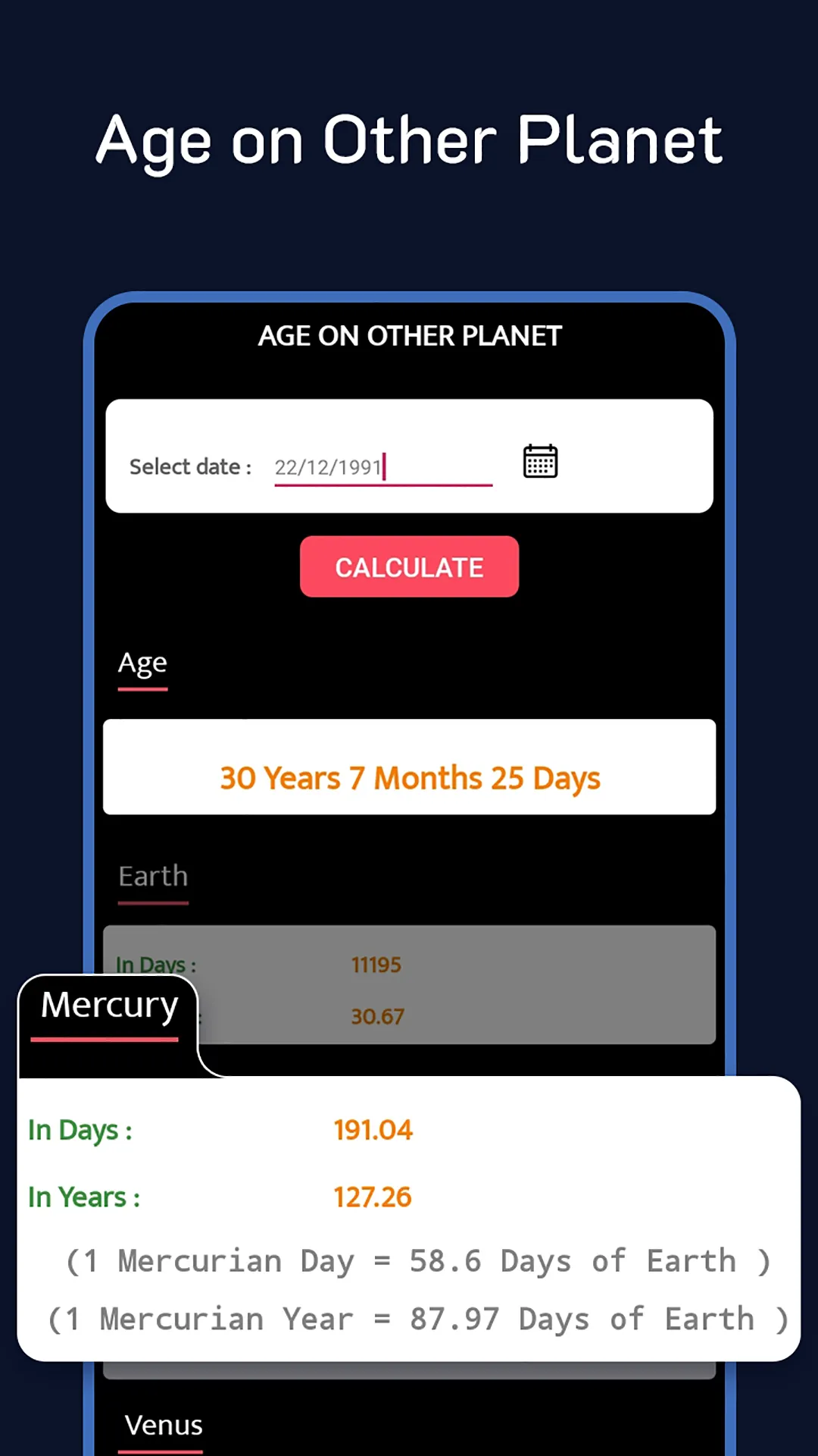 Age Calculator App | Indus Appstore | Screenshot