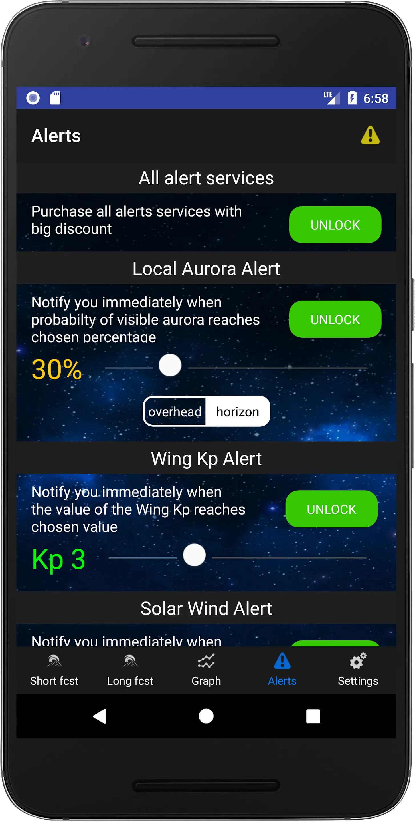 Aurora Alerts - Northern Light | Indus Appstore | Screenshot