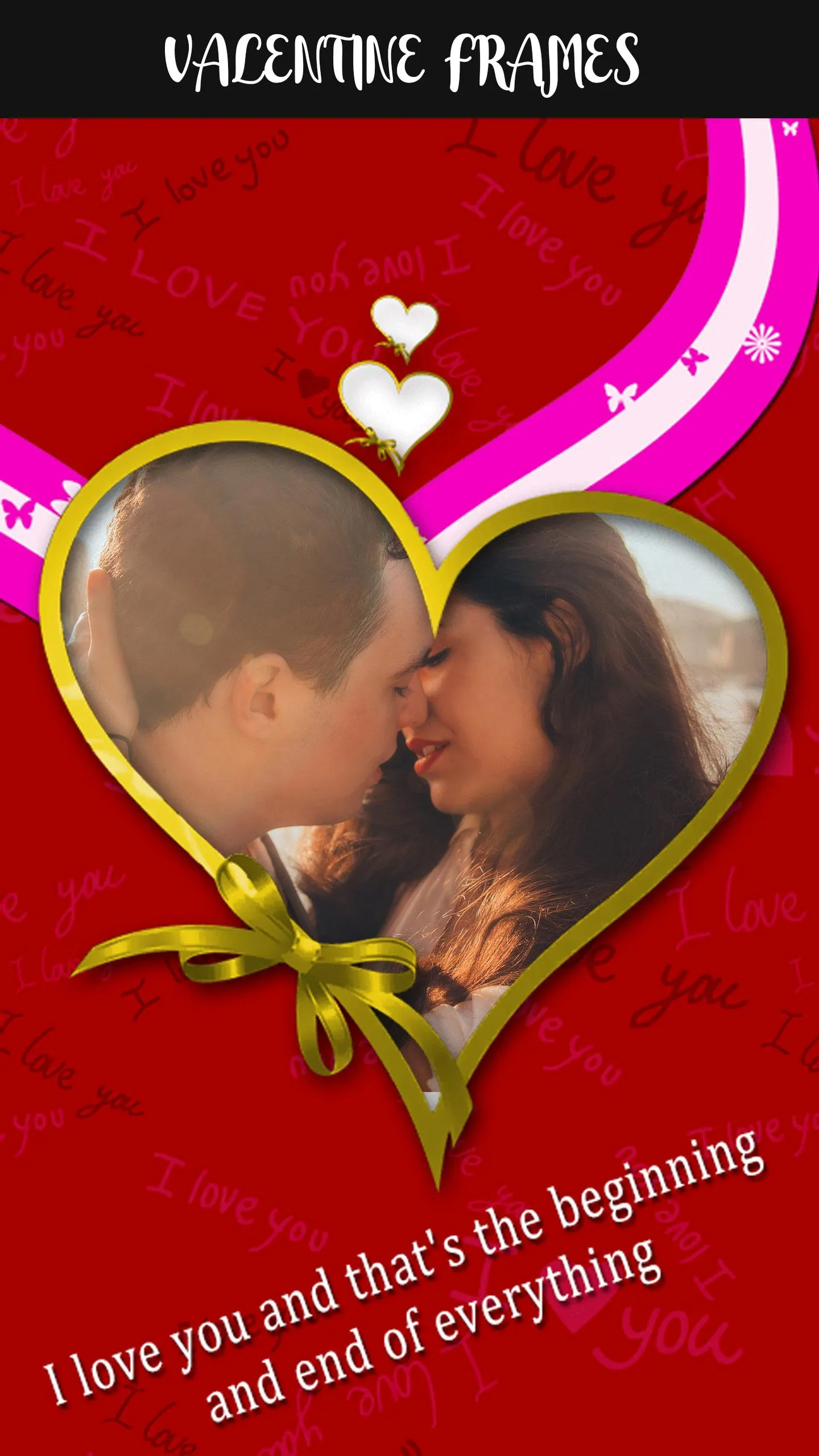 Valentine Day Photo Frames | Indus Appstore | Screenshot