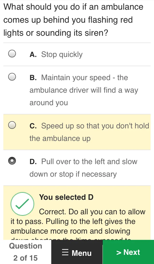 DT Driving Test Theory | Indus Appstore | Screenshot