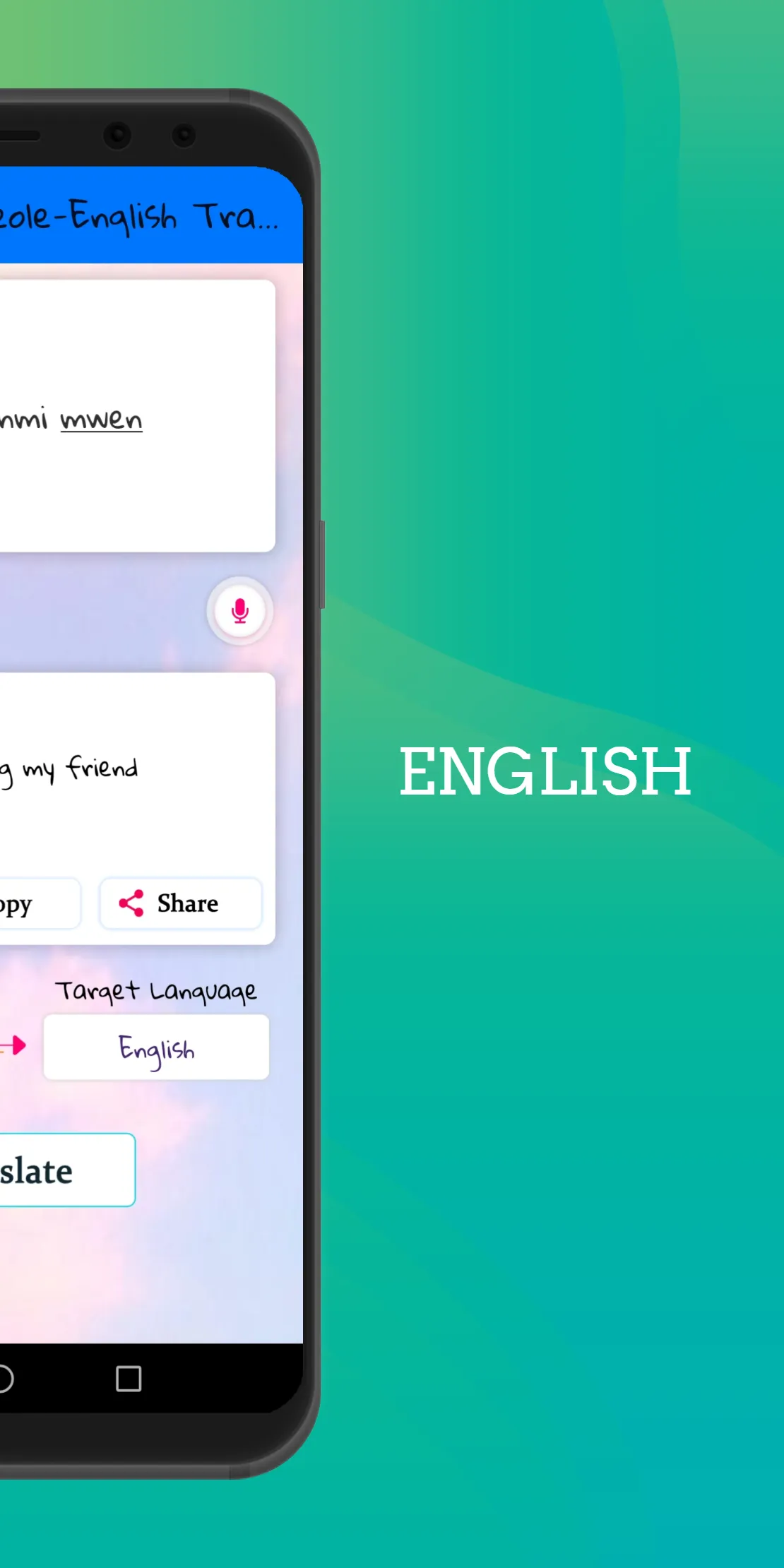 Haitian Creole - English Trans | Indus Appstore | Screenshot