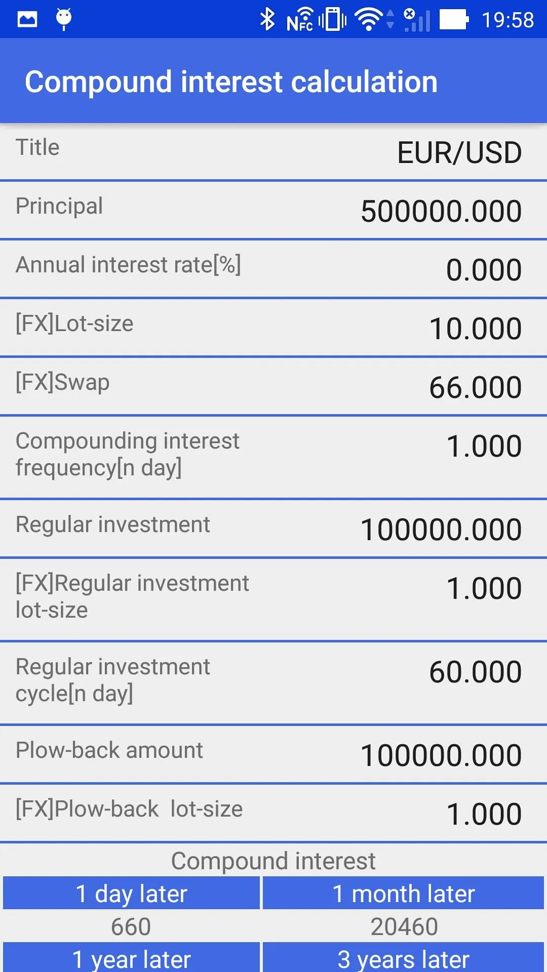 Compound interest calculator | Indus Appstore | Screenshot