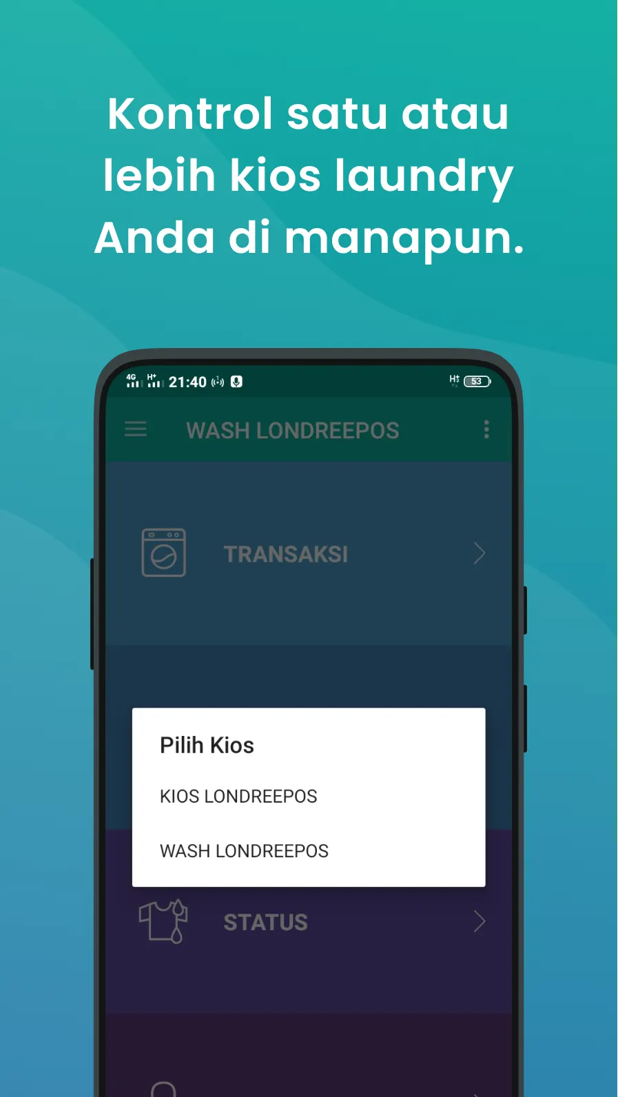 Aplikasi Laundry - LondreePOS | Indus Appstore | Screenshot