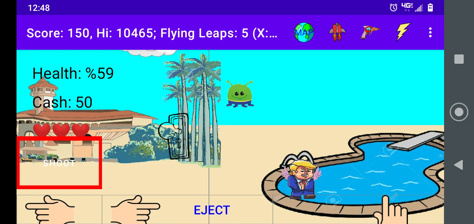 Donald Jump Free | Indus Appstore | Screenshot