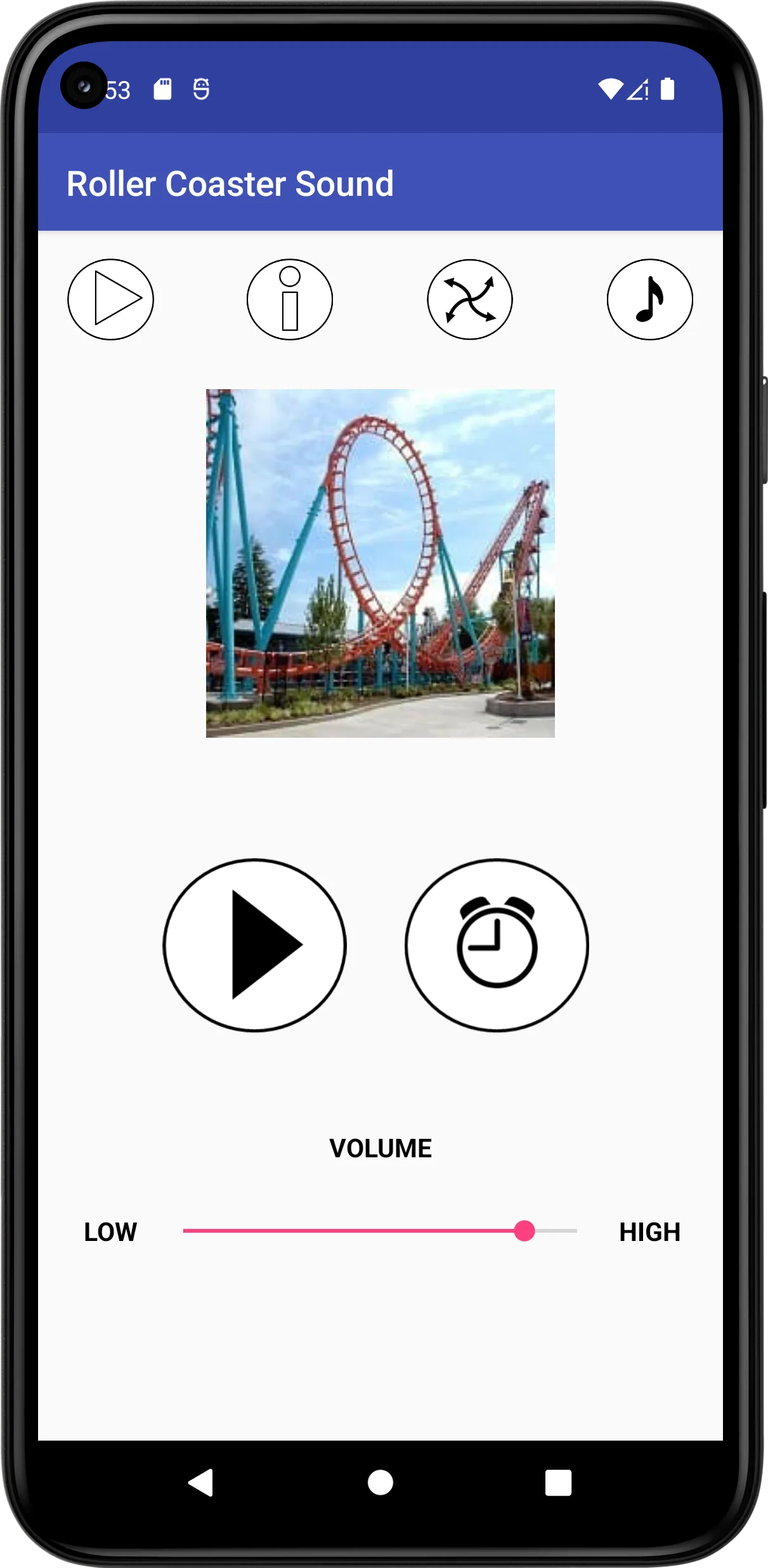 Roller Coaster Sound | Indus Appstore | Screenshot