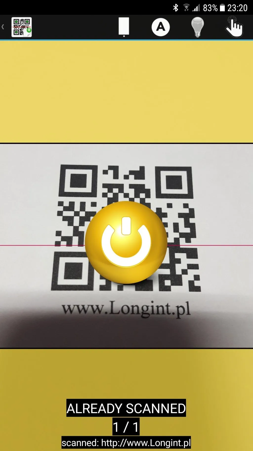 LoMag Ticket scanner - Control | Indus Appstore | Screenshot