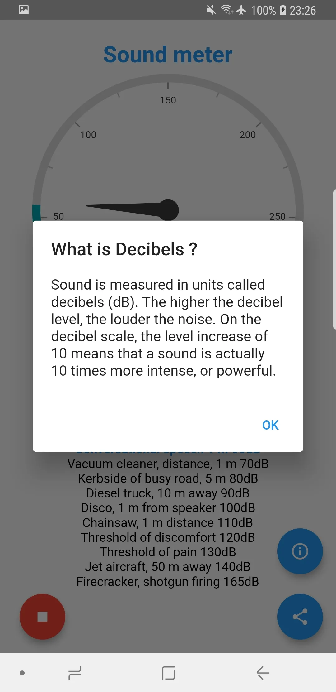 Sound meter | Indus Appstore | Screenshot