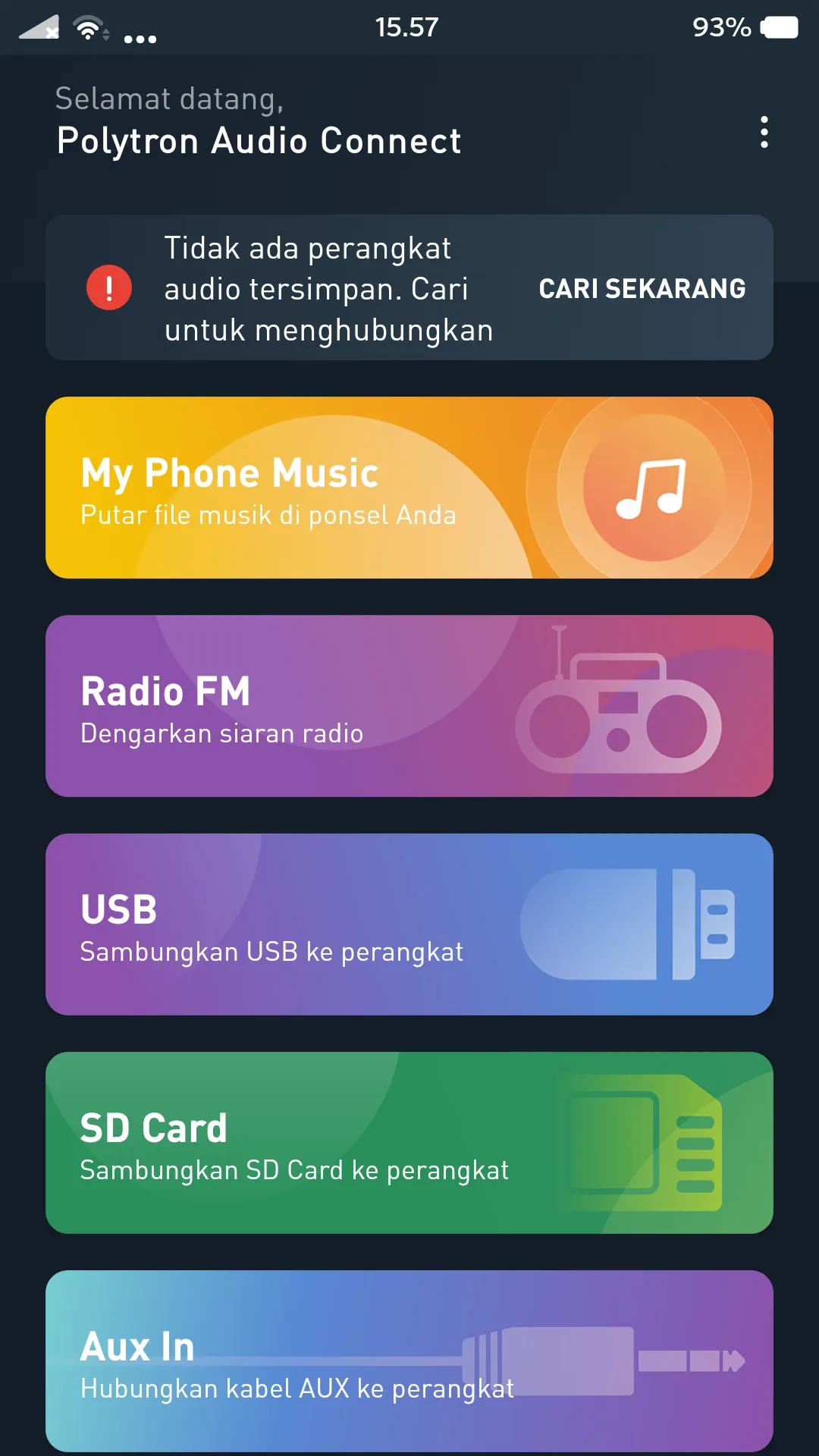 Polytron Audio Connect | Indus Appstore | Screenshot