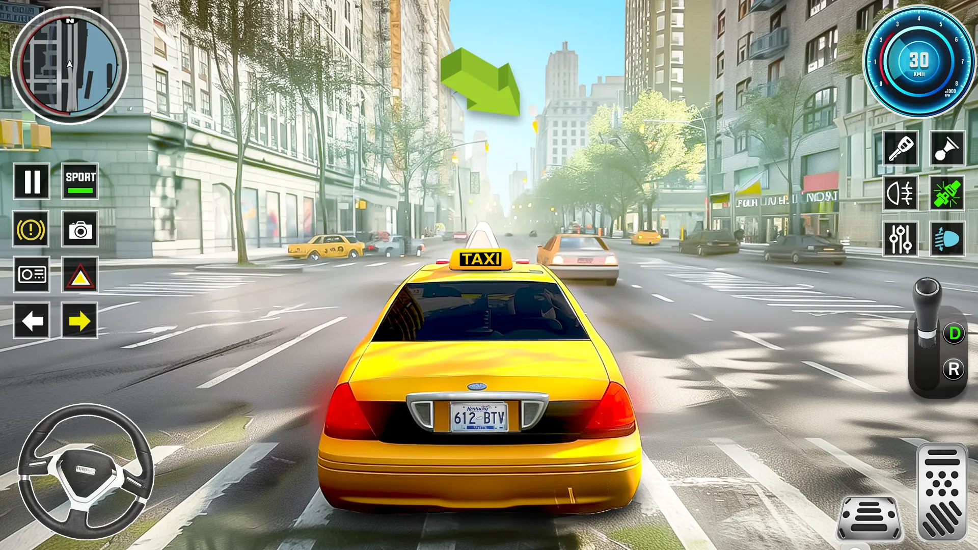 US Taxi Driver: Taxi Games | Indus Appstore | Screenshot