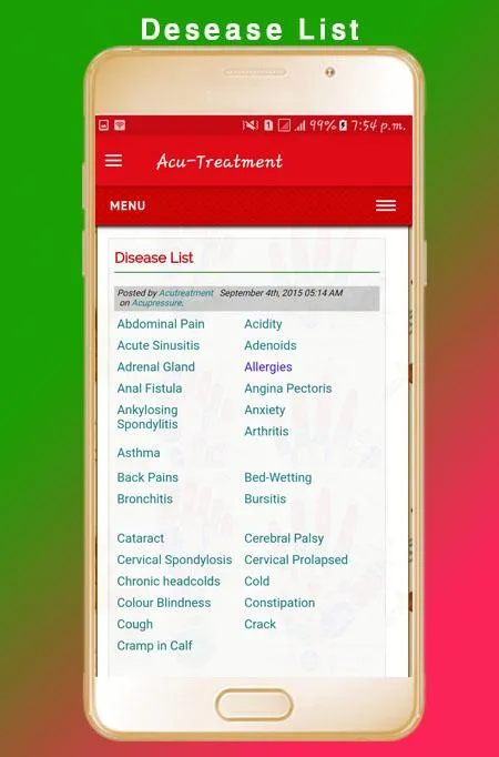 AcuTreatment | Indus Appstore | Screenshot