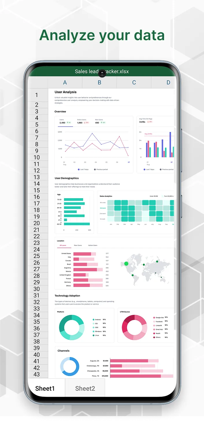 Excel Viewer - view xlsx & xls | Indus Appstore | Screenshot