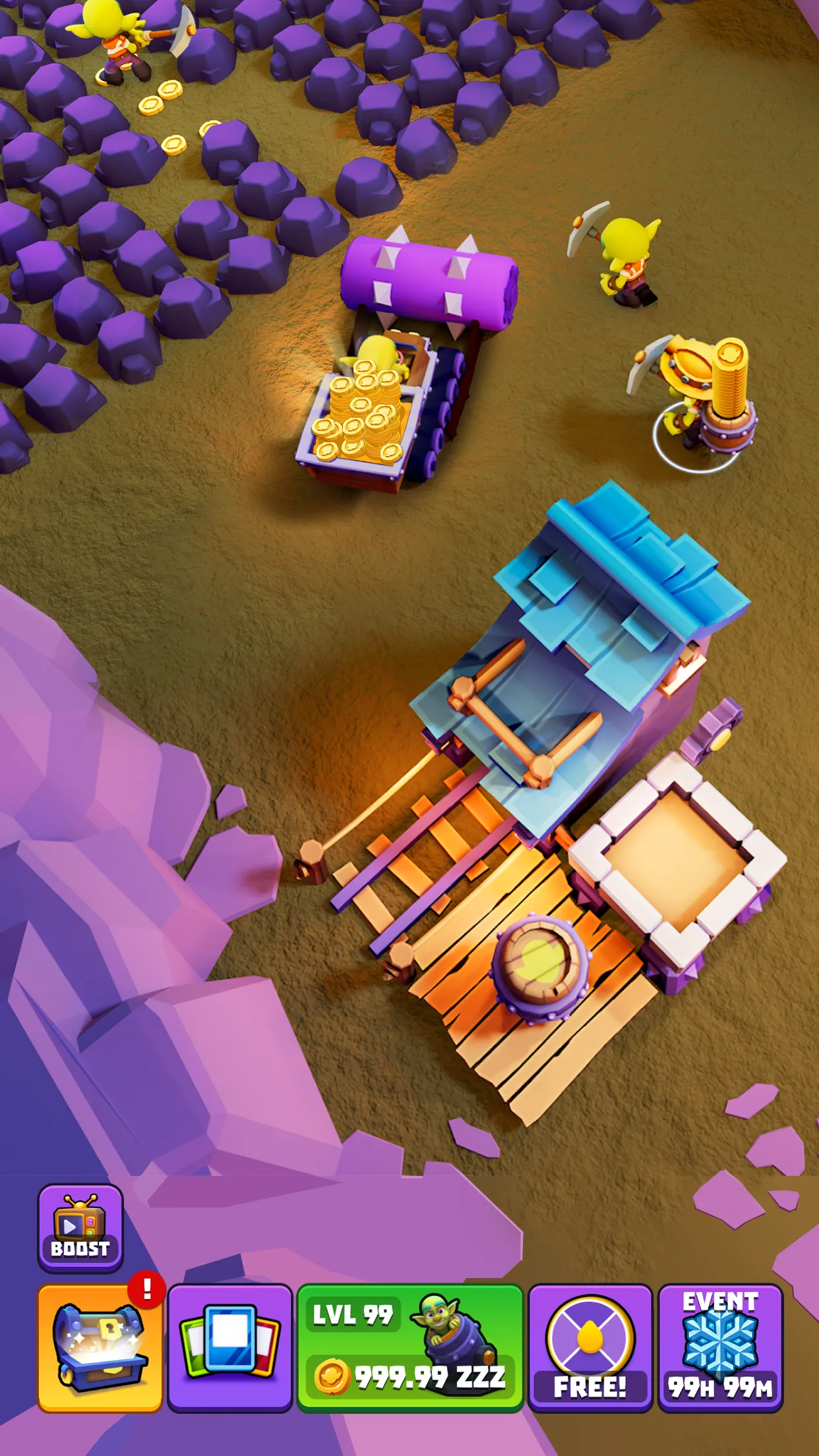 Gold & Goblins: Idle Merger | Indus Appstore | Screenshot