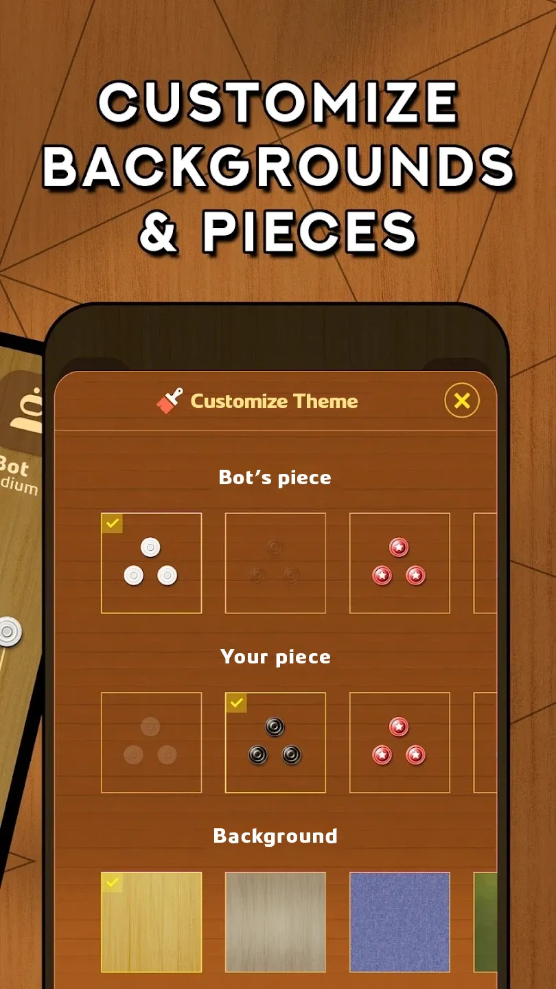 Three Men's Morris and Bead 12 | Indus Appstore | Screenshot