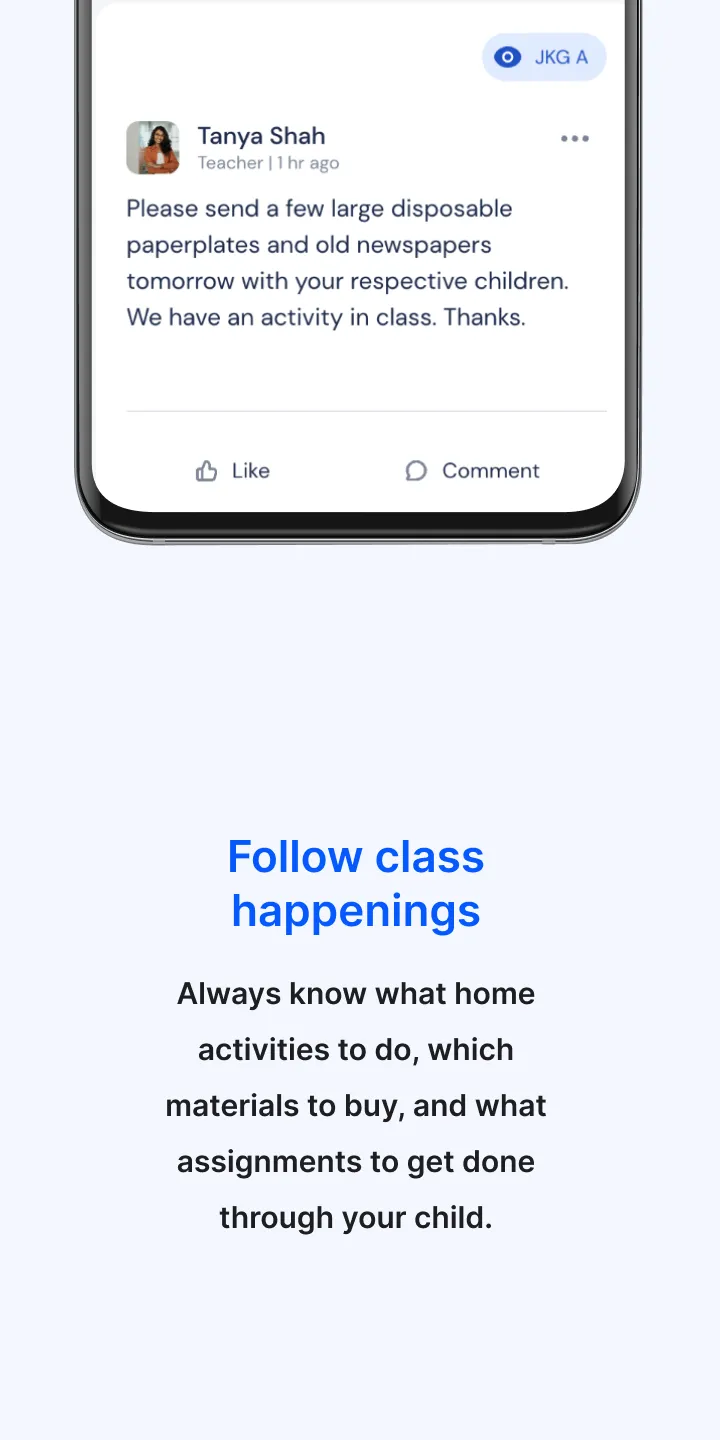 Ether: Everything about school | Indus Appstore | Screenshot