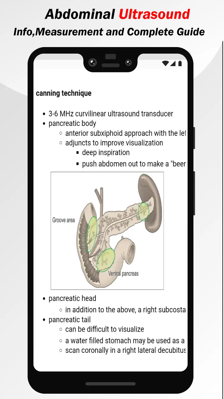 Abdominal Ultrasound Guide | Indus Appstore | Screenshot