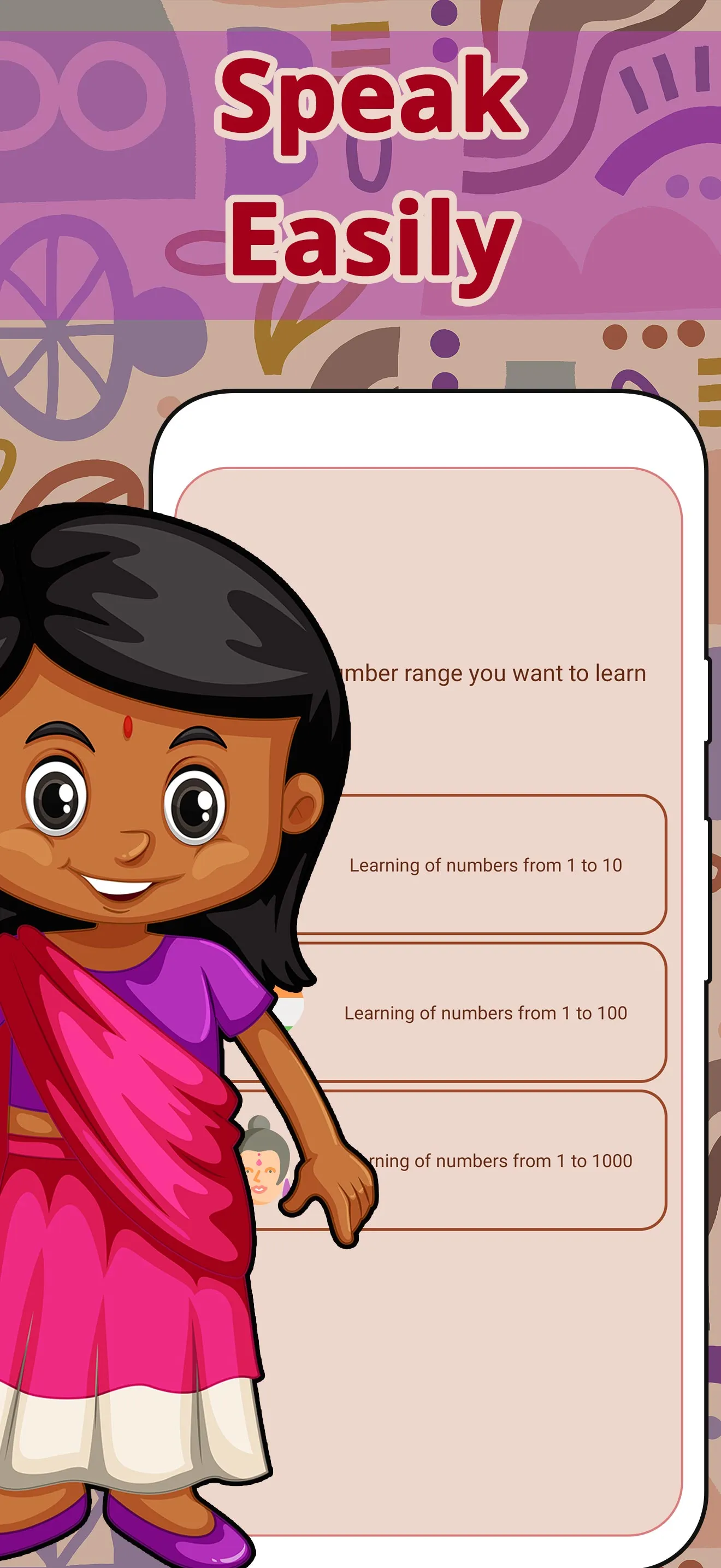 Numbers in Hindi language | Indus Appstore | Screenshot