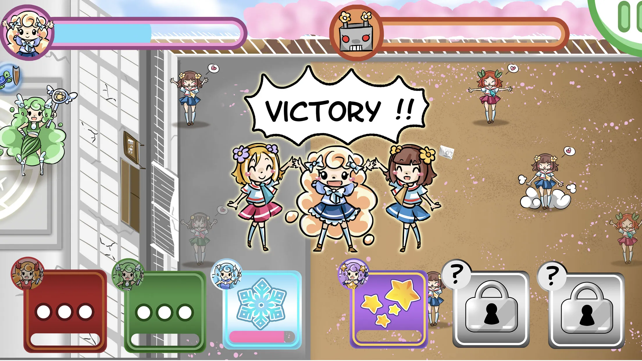 Magical girl : save the school | Indus Appstore | Screenshot