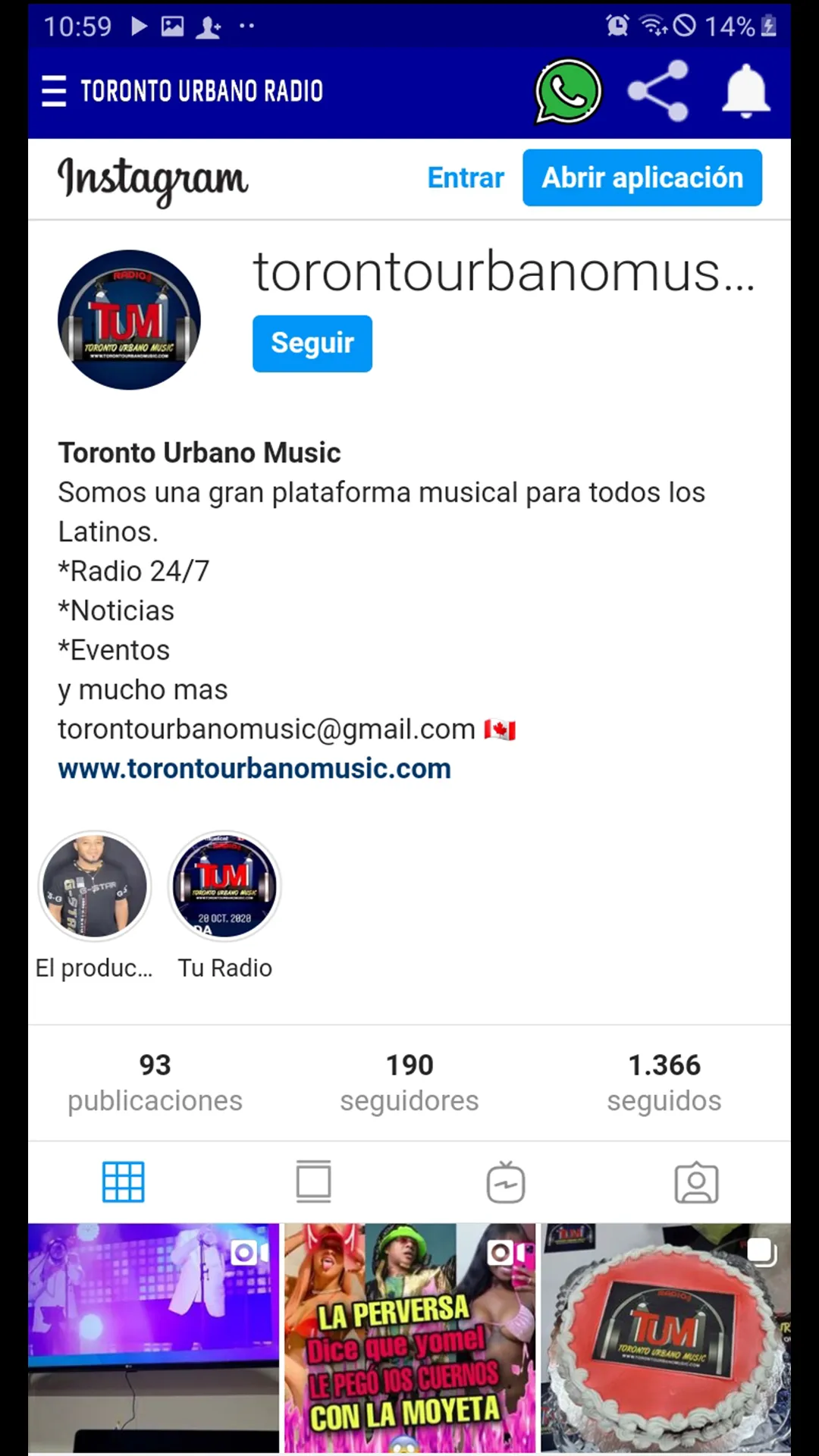 Toronto Urbano Music Radio | Indus Appstore | Screenshot