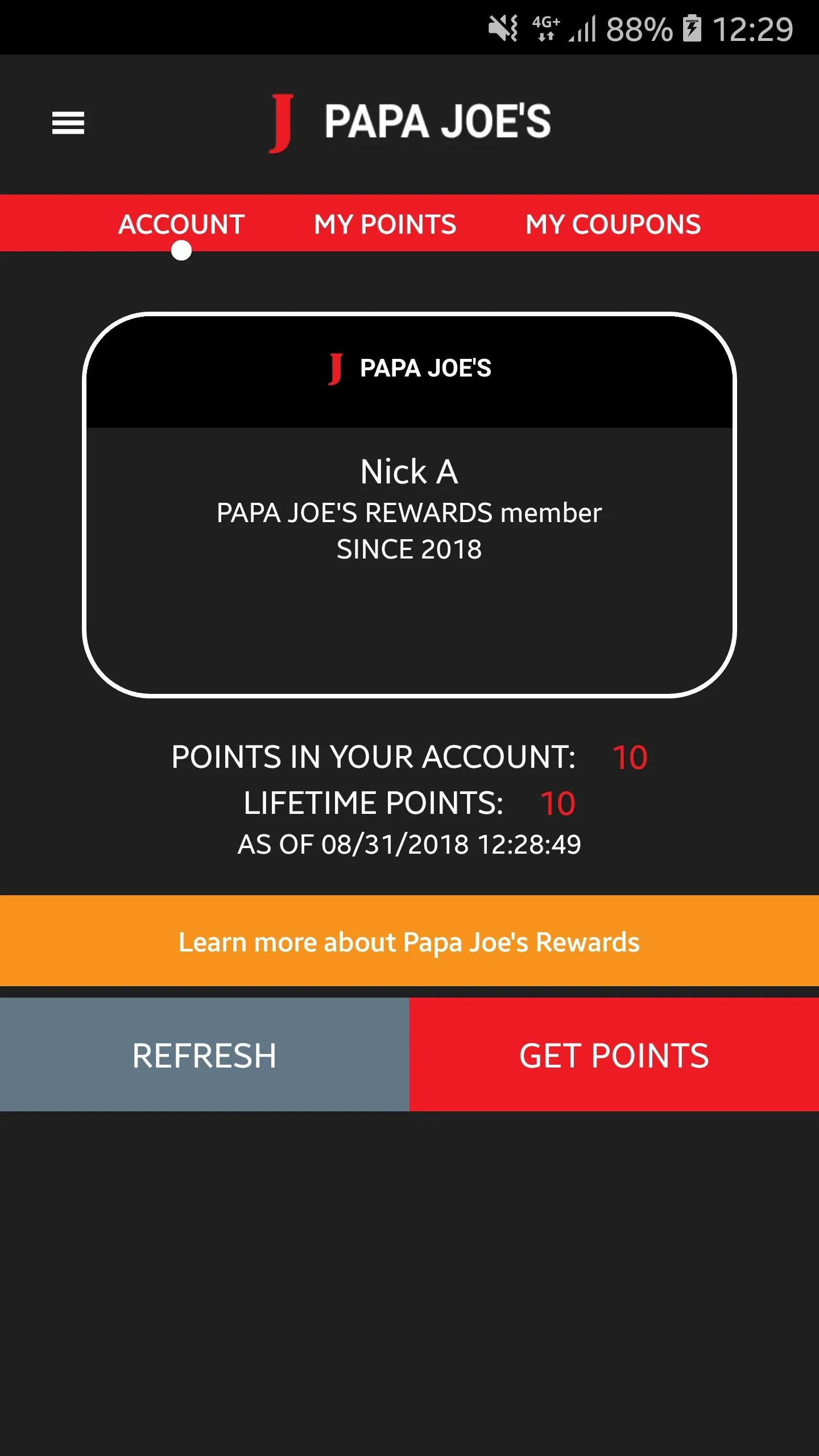 Papa Joe's Philly | Indus Appstore | Screenshot